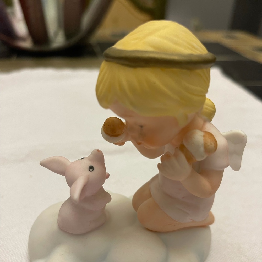 Precious Moments “Almost Angel Collectible Sculpture “